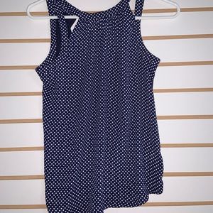 Express navy blue tank top